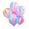 Ballons en latex d'agate ballons en marbre